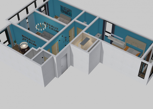 Большая и просторная трехкомнатная квартира с предчистовой отделкой, которую можете оформить так как Вы желаете.