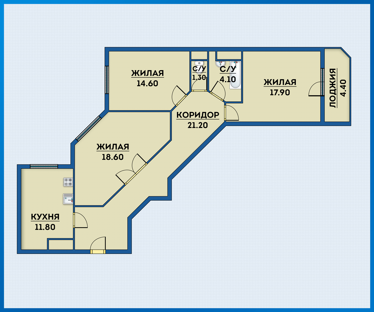 Высота потолков в доме корабле