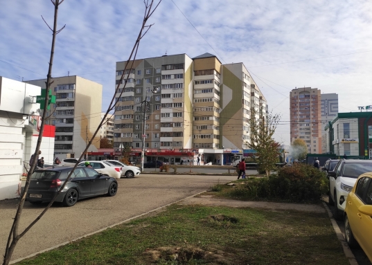 Адрес: ул. Хайдара Бигичева, дом 3, Общая площадь: 99,4 м<sup>2</sup>, Район: Советский