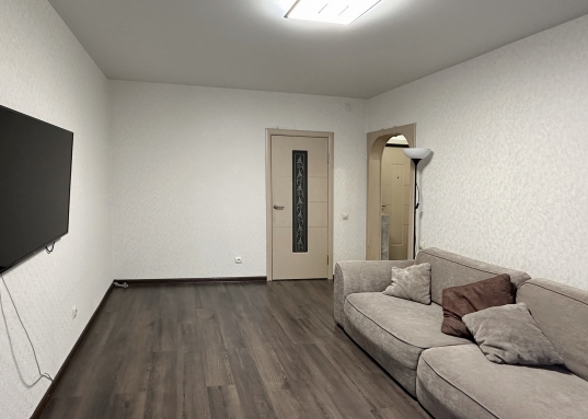 Адрес: ул. Натана Рахлина, дом 7, Количество комнат: 1, Общая площадь: 41.3 м<sup>2</sup>, Жилая площадь: 17.3 м<sup>2</sup>, Площадь кухни: 9.7 м<sup>2</sup>, Этаж: 10/17, Район: Советский