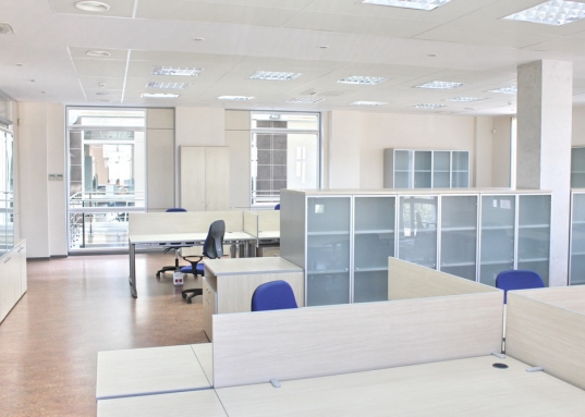 На уровне второго этажа размещается зона рекреации с зимним садом. Верх атриума венчает стеклянный «купол», установленный на крыше здания.<br /><br />• Внутренняя отделка выполнена по европейскому дизайнерскому проекту с использованием материалов премиум-класса.