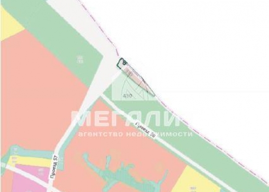 Первая линия М7- 3,03 га с выездом на трассу.
