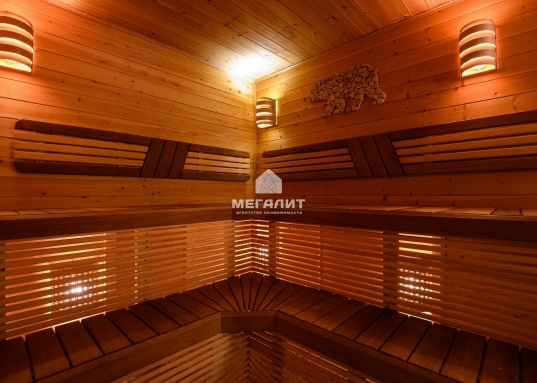 Банный комплекс состоит из сауны, помывочной, комнаты отдыха.