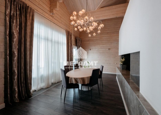 Современный 1-этажный дом в Лаишевском районе Нармонское сельское поселение  вблизи р.