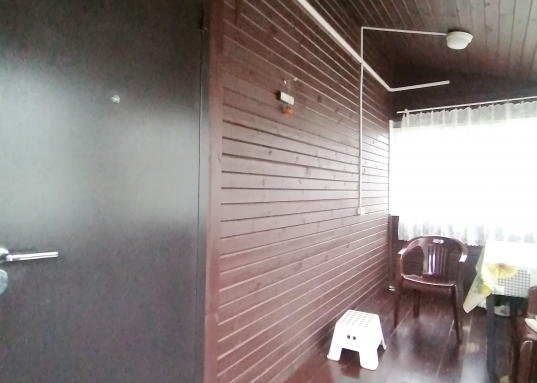 Посажены многолетние цветы, плодовые деревья, ягоды.