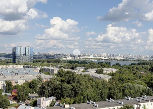 Адрес: ул. Краснококшайская, дом 60, Количество комнат: 2, Общая площадь: 63.6 м<sup>2</sup>, Жилая площадь: 34.25 м<sup>2</sup>, Площадь кухни: 11.6 м<sup>2</sup>, Этаж: 14/24, Тип дома: Кирпичный, Район: Кировский