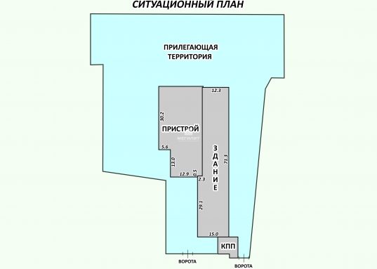 Адрес: ул. Химиков, дом 5, Общая площадь: 5 570 м<sup>2</sup>, Район: Московский