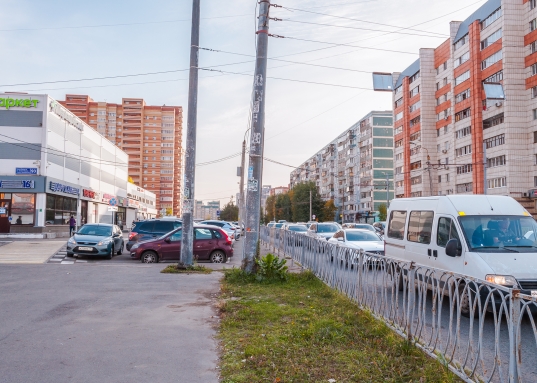 Здесь же наибольшая концентрация потоков общественного транспорта в Ново-Савиновском районе г. Казани.