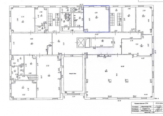 Адрес: ул. Петербургская, дом 37, Общая площадь: 36,1 м<sup>2</sup>, Район: Вахитовский