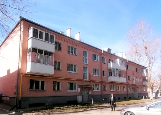 Адрес: ул. Даурская, дом 33, Количество комнат: 1, Общая площадь: 39 м<sup>2</sup>, Жилая площадь: 25.4 м<sup>2</sup>, Площадь кухни: 10.7 м<sup>2</sup>, Этаж: 2/3, Тип дома: Кирпичный