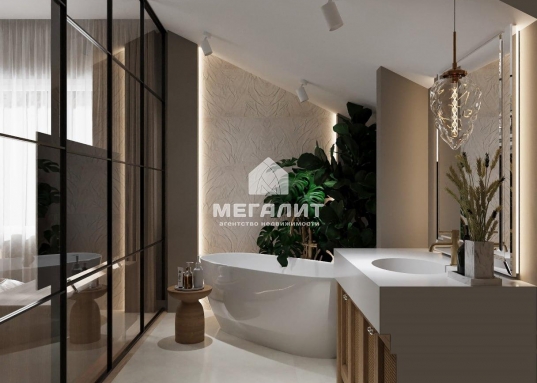 Ваши дети играют на свежем воздухе, а вечерами вся семья собирается у камина или на уютной террасе, обсуждая важные и простые радости.</strong><br /><br /><p> А еще в вашем поселке — особенная энергия природы:</p><ul><li>Оборудованный пляж, где можно с утра загорать и плескаться в воде — маленький отпуск прямо у дома.</li><li>Волейбольные и футбольные площадки для семейных игр и забав.</li><li>Детская площадка, где дети мечтает о новых приключениях.</li><li>Озеро и живописные прогулочные зоны вдоль реки Меша — для романтических прогулок, тихих летних вечеров или семейных посиделок под звездным небом.</li><li>Дом находится в бизнес части поселка. </li><li>Все дороги асфальтированы</li></ul><br /><p><strong>Техническое описание:</strong></p><ul><li>Ленточный фундамент на сваях</li><li>Наружные стены из керамического блока 380 мм, утеплитель 50 мм под штукатурку.