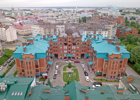 Квартира с террасой в историческом центре Казани