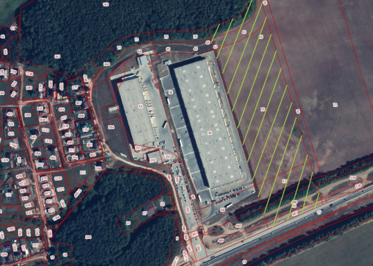 Участок под распределительный логистический центр рядом с М-7!