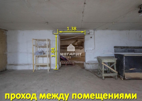 Подвальные помещения под склад или мастерскую