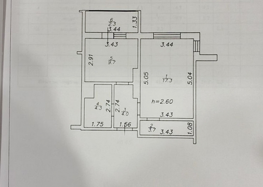 Адрес: ул. Натана Рахлина, дом 7, Количество комнат: 1, Общая площадь: 41.3 м<sup>2</sup>, Жилая площадь: 17.3 м<sup>2</sup>, Площадь кухни: 9.7 м<sup>2</sup>, Этаж: 10/17, Район: Советский