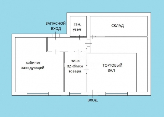 Адрес: ул. Комсомольская, дом 2А, Поселок: с Осиново, Общая площадь: 39,6 м<sup>2</sup>, Район: Зеленодольский